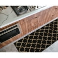 thumbnail image 3 of Evideco Wool Effect Anti-Fatigue Kitchen Mat, 48” L x 20” W, Black and Tan, 3 of 5