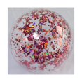 thumbnail image 1 of Pelota de playa inflable de PVC con lentejuelas, pelota luminosa para deportes acuáticos, juguetes para niños, pelota de agua de 6 colores, 1 of 3