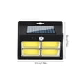 thumbnail image 3 of Luz Solar con Sensor de Movimiento para Exteriores, Luz LED de Seguridad para Pared Impermeable con 3 Modos, Lámpara Solar COB para Jardín, Patio, Cerca o Puerta Principal, 1 Unidad, 3 of 8