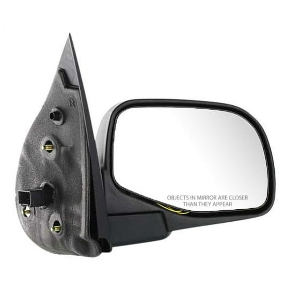 MIRROR Compatible For 2002-2005 Ford Explorer Mercury Mountaineer Right Passenger Power Glass Textured Black