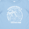 thumbnail image 4 of Inktastic Summer Vacation Mode Pensacola Beach Florida Boys or Girls Baby T-Shirt, 4 of 5