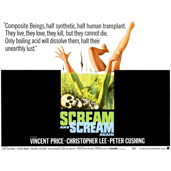 Scream And Scream Again Canvas Art - (28 x 22)