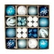 thumbnail image 1 of Xihbxyly Juego de Bolas Navideñas de Plástico Irrompible, 44 Piezas En Colores Surtidos, Fácil de Colgar, Ideal para Ventanas y Árboles, con Un Toque Festivo, 24 X 24 X 6 Cm., 1 of 6