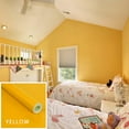 thumbnail image 2 of VogueV Matte PVC Wall Stickers - Peel & Stick Removable Decals (60x40cm) Yellow, 2 of 2