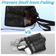 thumbnail image 5 of Organizador de ducha de malla portátil con cordón, artículos esenciales para dormitorios de estudiantes universitarios, niños y niñas, bolsa de ducha más grande para acampar, nadar, gimnasio, viajar,, 5 of 5