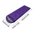 thumbnail image 6 of Sleeping Bags XL for Adults Men & Women – Up to 6’5” Tall, 4lbs Lightweight for Camping, Backpacking, Hiking – 170T Ripstop Polyester, Machine Washable & Compact Carry Bag, 6 of 9