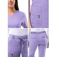 thumbnail image 5 of Adar Pro Breakthrough Plus Scrub Set For Women - Enhanced V-Neck Top & Multi Pocket Pants - 4400 - Lavender - XXS, 5 of 7
