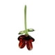 thumbnail image 5 of Mini flor de cristal, figura floral, adorno de flor artificial para mujeres, niñas y mamás. Rojo, 5 of 9