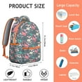 thumbnail image 6 of Dinosaur Print Office Backpack - Professional Yet Trendy, Roomy for Laptop & Files, 6 of 6