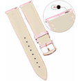 thumbnail image 3 of XIHAMA Genuine Leather Replacement Watch Band Multicolor Waterproof for Men Women, GR-Pink (15mm), 3 of 5