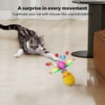 thumbnail image 6 of Easter Cat Toy, Wobble-Free Easter Teaser with Bell for Cats, Multicolor Plastic Interactive Play Toy, Sturdy & Pet-Safe Easter Decoration for Indoor Fun, 6x6x20 cm Cat Teaser Wand, 6 of 7
