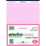 ROARING SPRING PAPER PRODUCTS Enviroshades 8.5x11.75 Legal 3/Pk Pink Paper
