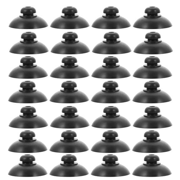 ELAYARD Strong Suction Cups Black Rubber for Aquarium Pumps and Accessories 60Pcs