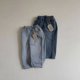 thumbnail image 4 of Ropa de Boutique para niños, pantalones vaqueros para bebés, niño niña, pantalones vaqueros azules holgados de ocio, pantalones de moda para primavera y otoño 95% algodón de 0 a 4 años, 4 of 5
