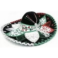 thumbnail image 2 of Mariachi Charro Authentic Mexican Sombrero Black Tri-color Small, 2 of 3