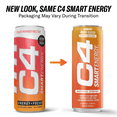 thumbnail image 4 of C4 Smart Energy Drink, Sparkling Peach Mango, 12oz, Single Can, 4 of 5