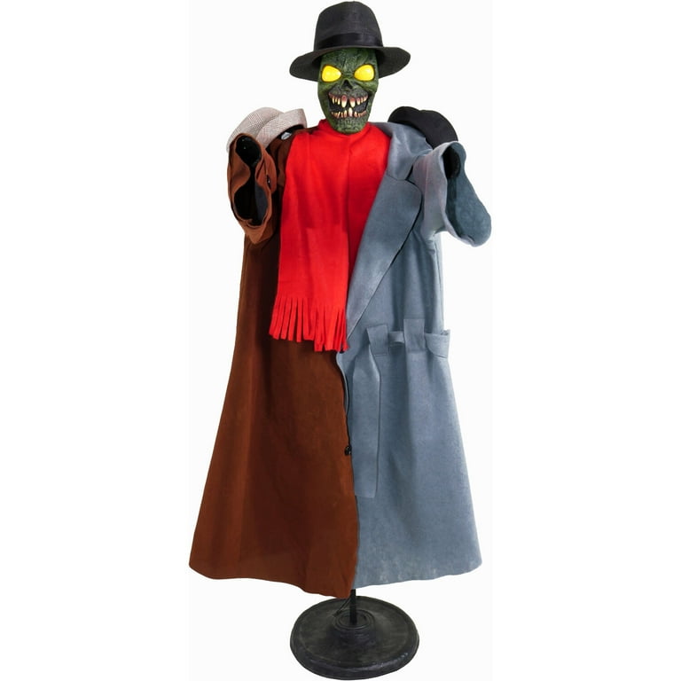 Haunted Hill Farm 5.6 ft Animatronic Coatrack Monster by Tekky