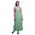 thumbnail image 1 of Bimba Robe Longue Chic Imprimée pour Femmes avec Oiseaux, Style Bohème, Maxi d'Été, Tenue de Plage - Moyen, 1 of 1