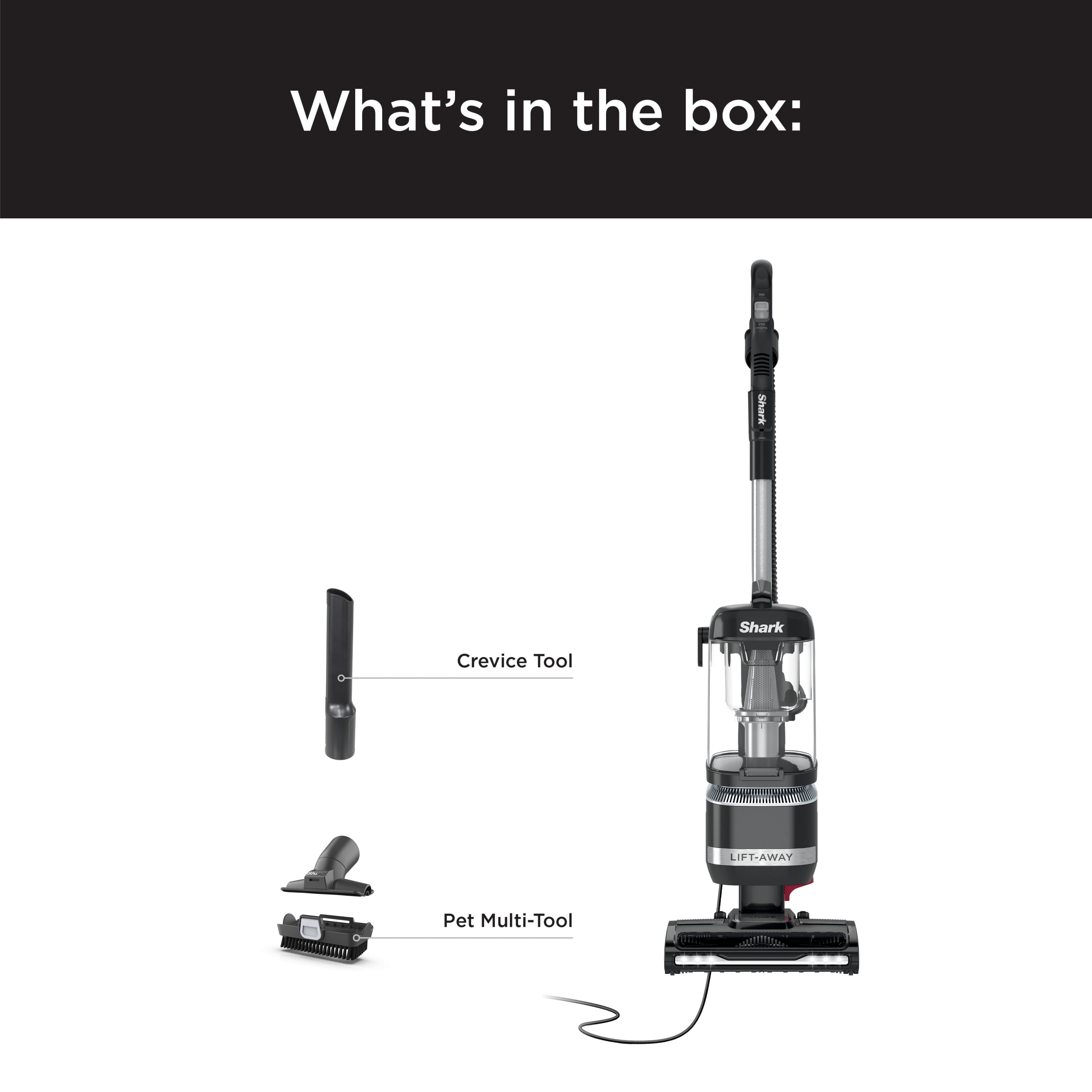 Shark Navigator Lift-Away ADV Upright Vacuum Cleaner, Black
