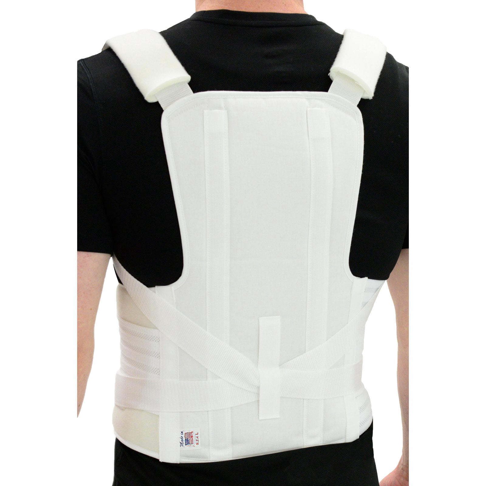 ITA-MED Complete Posture Corrector, Back Support Brace, for Men: TLSO-250
