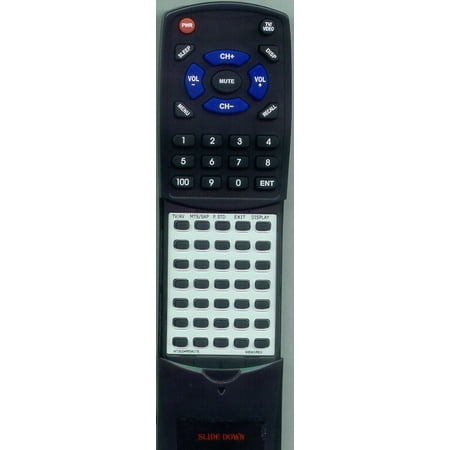 Replacement Remote for MEMOREX RTMT2024REMOTE MT2024REMOTE MT2024 MT2024A