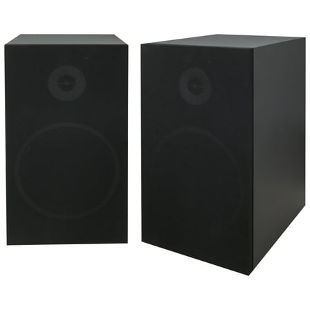 iLive ISB1400B 160-Watt-Max Powered Bookshelf Speakers with Bluetooth