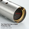 thumbnail image 2 of Stainless Steel thrower With Preheating Tube Barbecue Fire Point Carbon Flamethrower, 2 of 6
