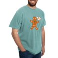 thumbnail image 4 of CafePress - Oh Snap Gingerbread Man - Mens Comfort Colors Shirt, 4 of 5