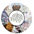thumbnail image 4 of EUWBSSR Stainless Steel Sock Drying Rack with 35 Clips Space Saver Drip Sock Dryer Hanger Drying Pegs Hook for Laundry Clothes Socks Underwear, 4 of 7