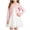 Pink, variant on SERTG Girls Dot Eyelet Openwork Scalloped Placket Strawberry Applique One Button Bolero Cardigan Crew Neck Soft Cotton Thin Breathable Kids Dress Cover Up Spring Summer Layering Tops