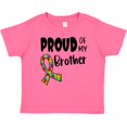 thumbnail image 3 of Inktastic Proud of my Brother Autism Awareness Puzzle Piece Ribbon Boys or Girls Baby T-Shirt, 3 of 5