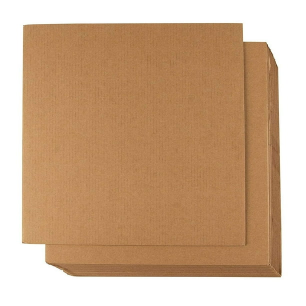 Corrugated Cardboard Sheets 24Pack Flat Cardboard Sheets, Cardboard Inserts for Packing