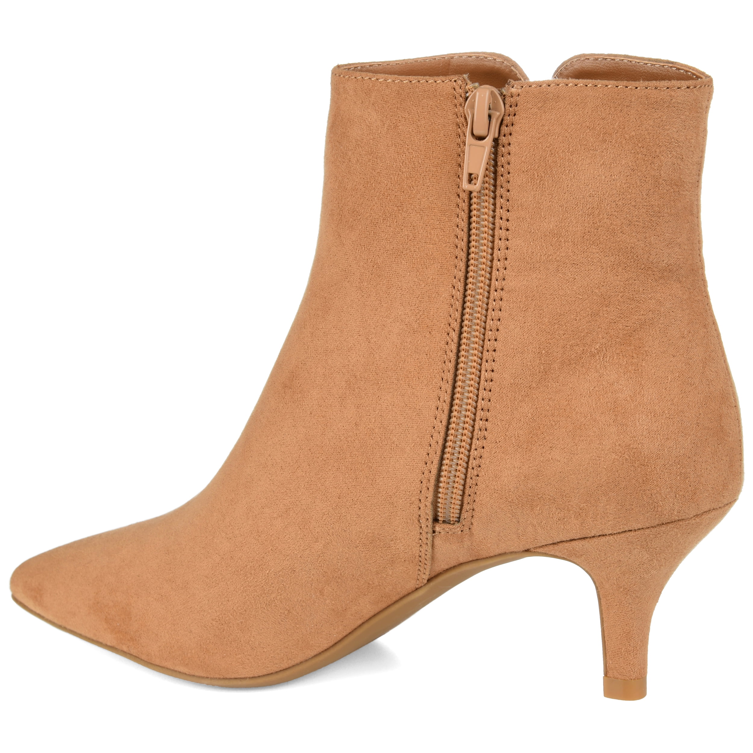 Journee Womens Isobel Inside Zip Stiletto Booties