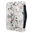 thumbnail image 3 of HELLHERO Branch Leaf Print Bible Cover for Prayer Outdoor Study, Zippered Pockets Bible Covers PU Leather Waterproof Church Bible Bag, 3 of 12