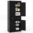 thumbnail image 4 of Kitchen Pantry Storage Cabinet with Doors Drawer and Adjustable Shelves, 4 of 9