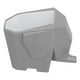 thumbnail image 3 of Escurridor de Vajilla Sincero de plástico gris con forma de elefante, 3 of 10
