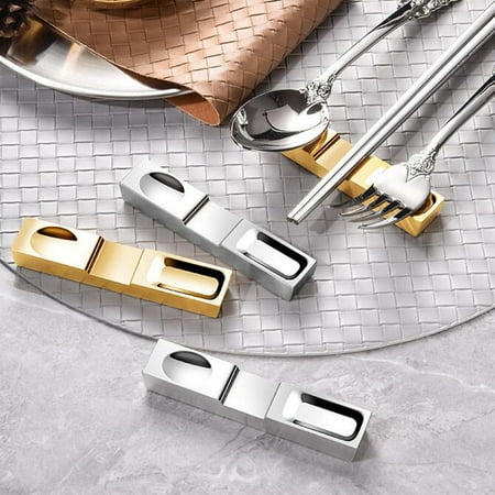 

Yirtree Heat-resistant Chopstick Rest Polished Universal Glossy Mirror Surface Chopsticks Support Kitchen Tools