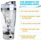 thumbnail image 4 of Popular!Coctelera eléctrica de proteínas,botella mezcladora de proteínas recargable por USB de 450ml,taza mezcladora de vórtice automática portátil,botella de mezcla de proteínas a prueba, 4 of 6