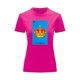 thumbnail image 1 of Playera Unisex De La Corona De La Loteria Mexicana Color Fucsia Talla Chica Marca Emil SaEs, 1 of 4
