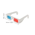 thumbnail image 2 of unbranded 50Ud Gafas 3D De Cartón Anaglifo Rojo Para Películas Juegos Y Dvds Multicolor Portátiles, 2 of 8