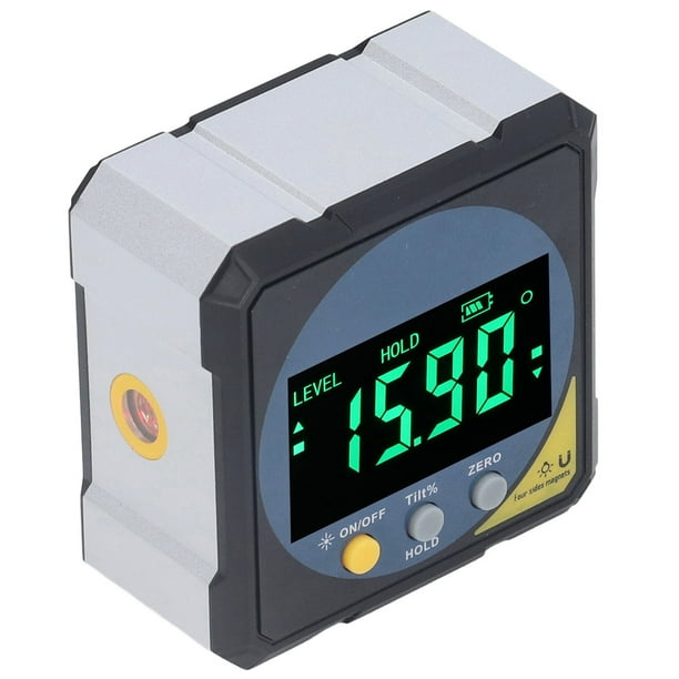 Electronic Protractor, Double Side Digital Angle Finder With Data Lock