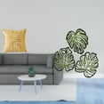 thumbnail image 2 of Funda de almohada,Fundas de cojín para sofá cama,funda de almohada cuadrada,Placa de pared con hojas de palma,Decoración de pared de madera con hojas de palma,Adorno de madera con, 2 of 8