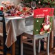 thumbnail image 1 of Decoraciones navideñas Fiudx Fundas para mesa y sillas Arreglos decorativos, 1 of 6