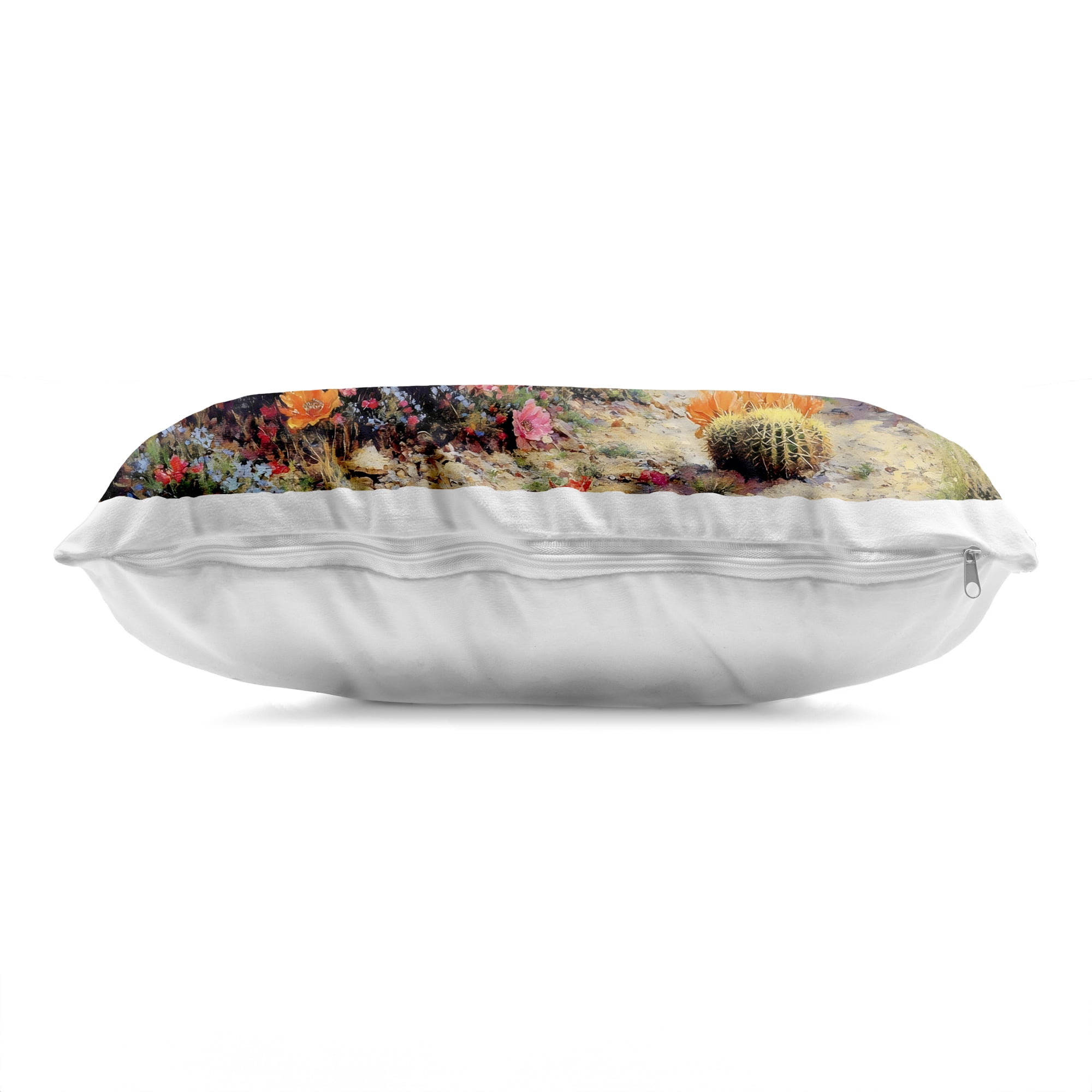 Stupell Industries Vibrant Cacti in Desert Decorative Printed Throw Pillow, design by Franklyn Gregory, 14 x 7 x 20