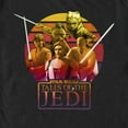 thumbnail image 2 of Men's Star Wars: Tales of the Jedi Ombre Group Graphic Tee Black Small, 2 of 5