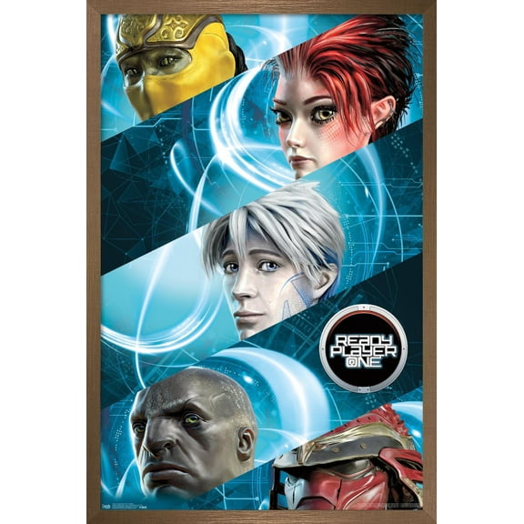 Ready Player One - Profiles Wall Poster, 22.375" x 34", Framed