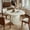 White, variant on Kithkasa Modern Round Dining Table for 4, Circle Dining Room Table 45" with Pedestal, Dining Table for Kitchen Dining Room,White(Table Only)