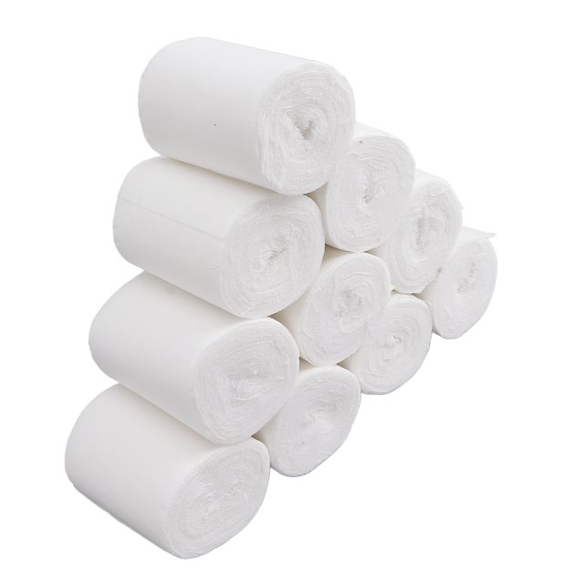 Bandage Enveloppant, 10 Rouleaux Roulés Support Élastique Bandage Athlétique Bandage Enveloppe Conçu pour les Professionnels
