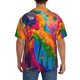 thumbnail image 3 of Fotbe Colorful Parrot Jungle Dream A Camisa Estampada de Manga Corta para Hombre, Casual de Verano, Estilo Playero, Sin Arrugas-X-Large, 3 of 5