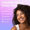 thumbnail image 5 of MySmile Purple Teeth Whitening Strips for Teeth Sensitive, Hydroxyapatite-Infused, Enamel Safe & Non-Slip White Strips, Residue-Free, Teeth Stains Remover Whitening kit, Natural Formula, 28pcs, Mint, 5 of 9